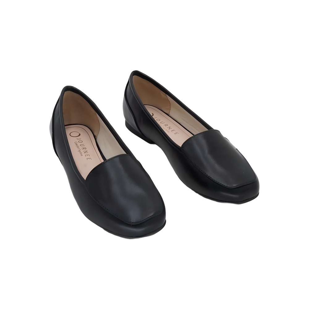 Journee Collection Noelia Wide Loafer Black Size 7.5